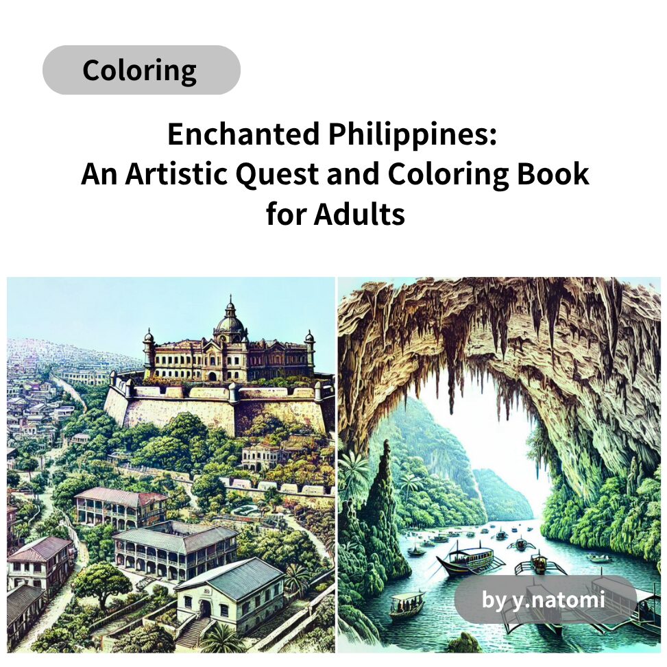 Enchanted Philippines: An Artistic Quest and Coloring Book for Adults