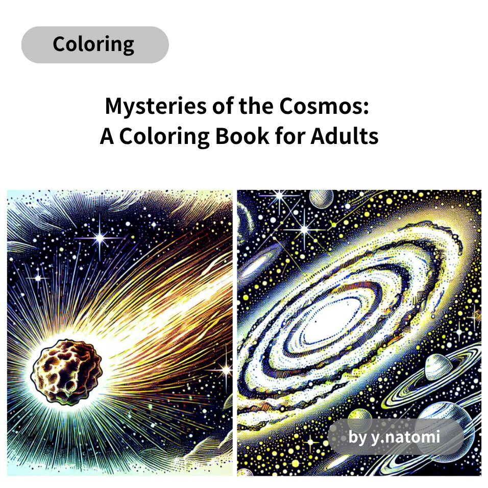 Mysteries of the Cosmos: A Coloring Book for Adu