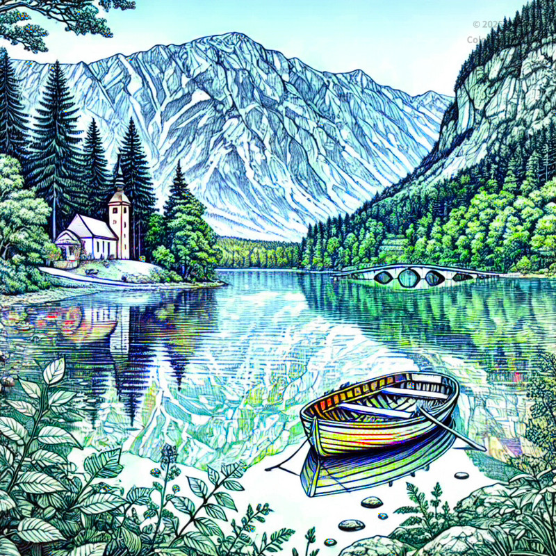 6. Lake Bohinj