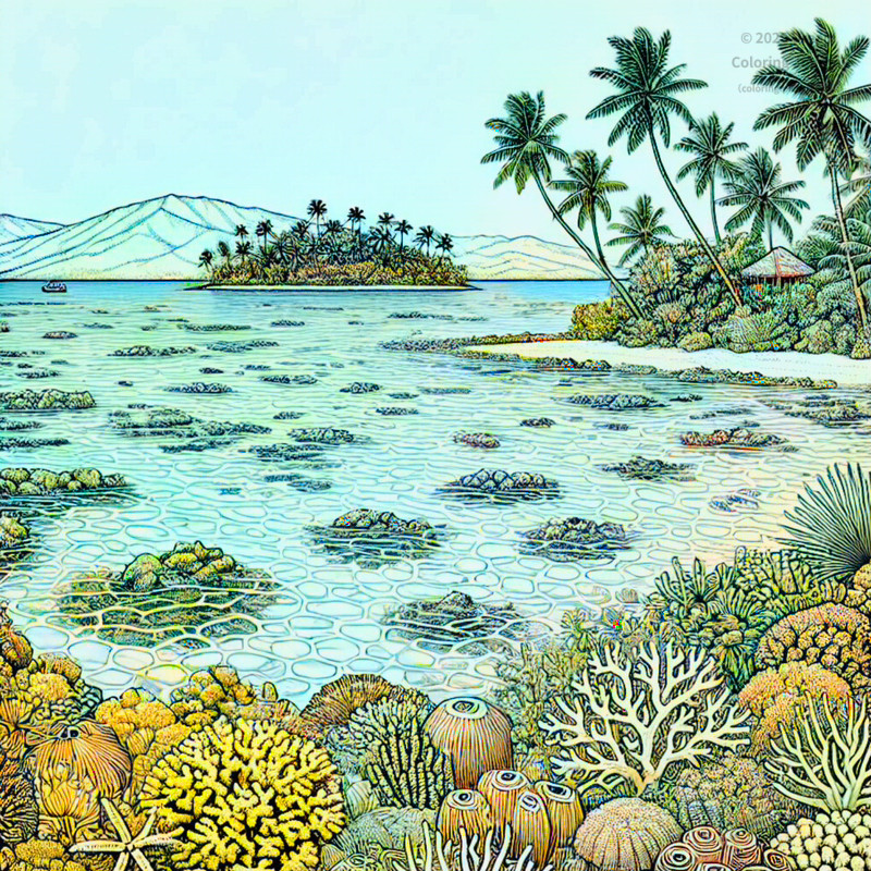 9. Seascape of the Mamanuca Islands