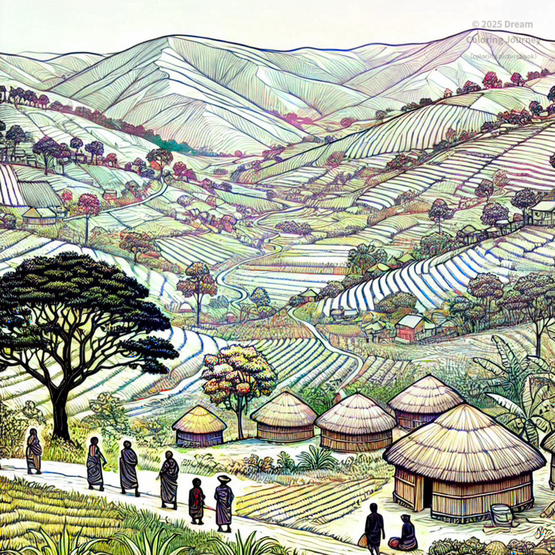 12. Bamenda Hills and Village Life