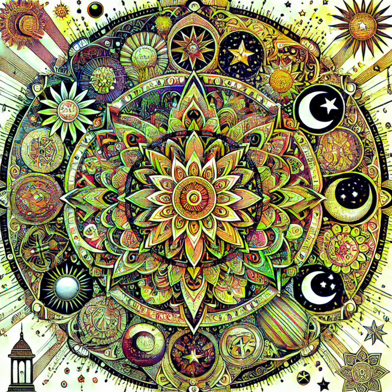 14. Light & Shadow Mandala