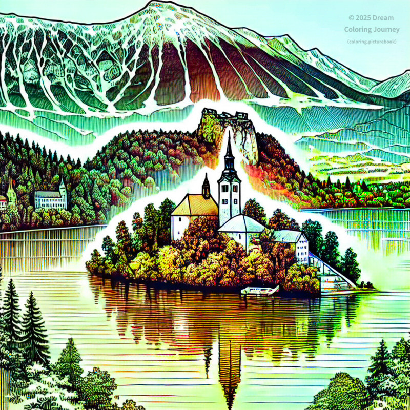 1. Lake Bled and Bled Castle