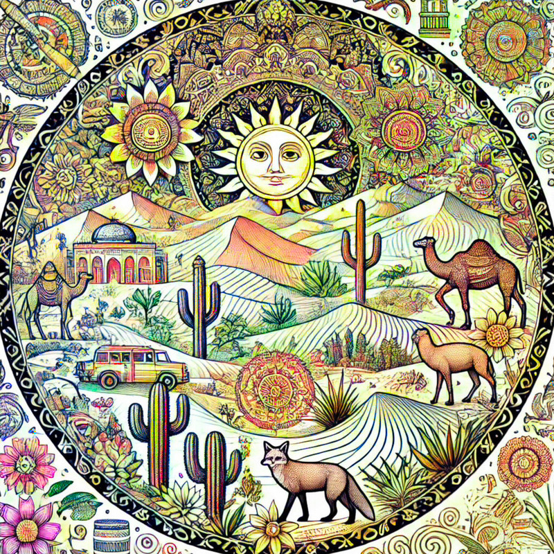 21. Desert Mandala