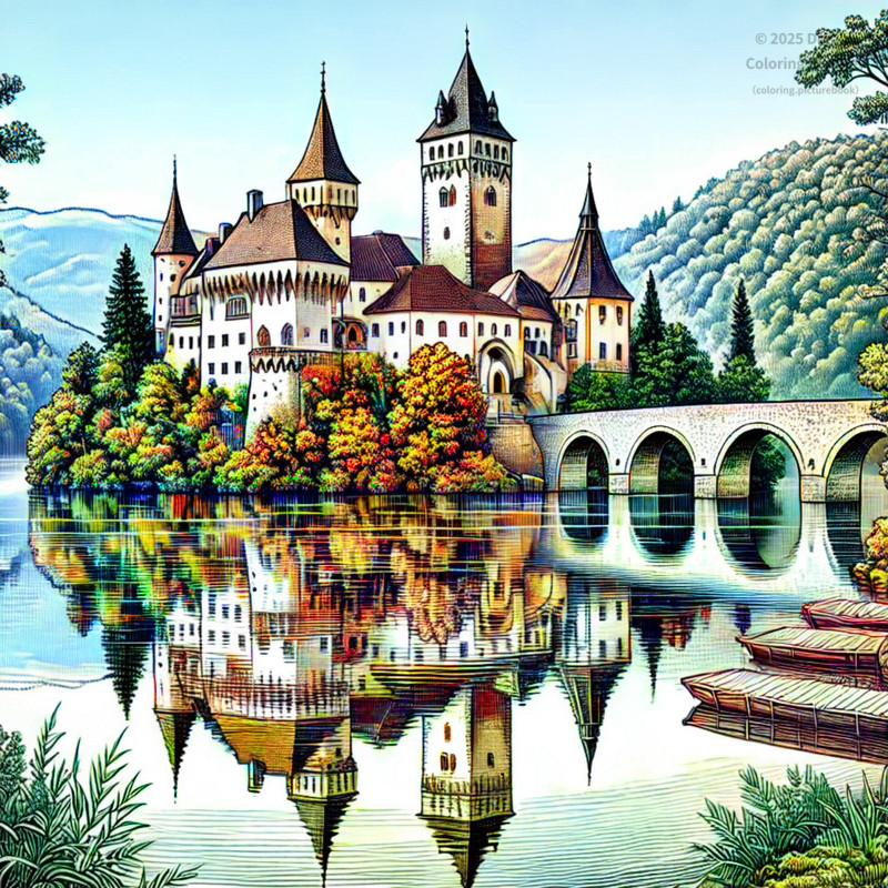 23. Otočec Castle and Krka River