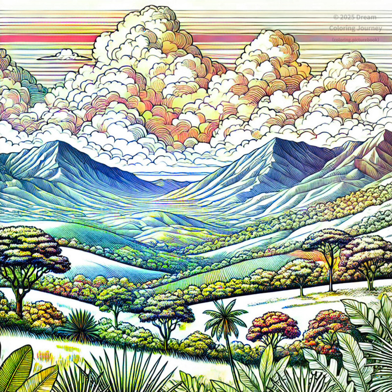 24. Highlands and clouds of Fiji