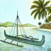 Fiji Tourist Spot Coloring Page