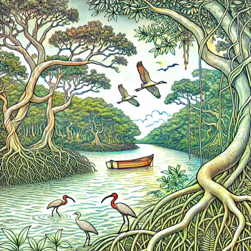 7. Caroni Bird Sanctuary