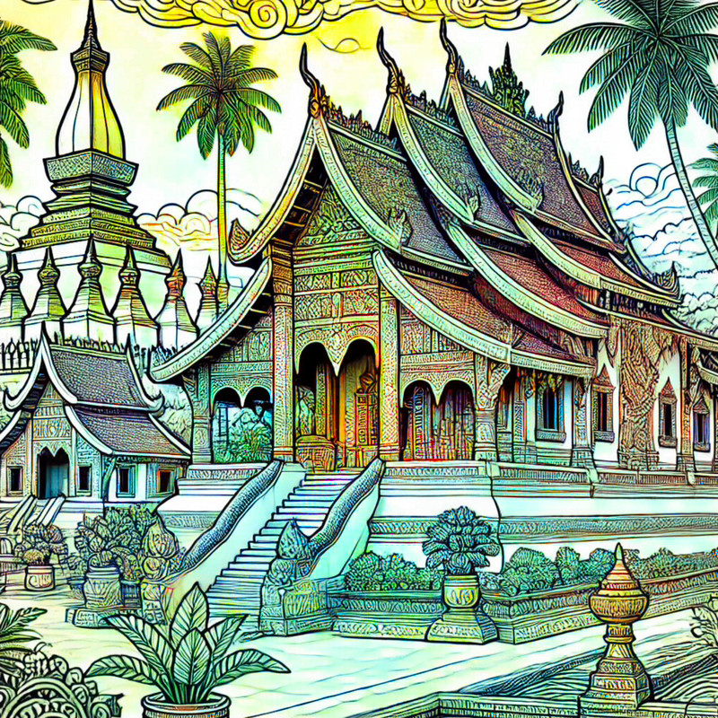 1. Wat Xieng Thong (Luang Prabang)