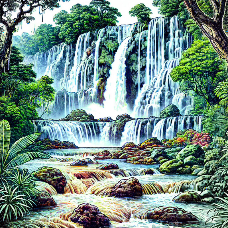 15. Xe Waterfall (Attapeu)