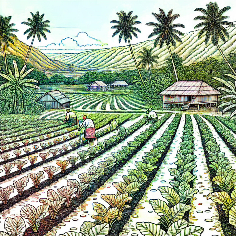 20. Taro Fields on Upolu Island