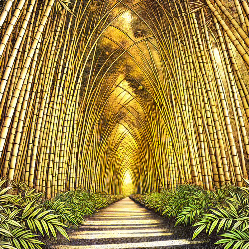 20. Bamboo Cathedral