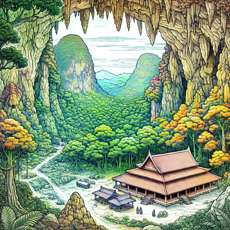 24. Viengxay Caves (Houaphanh Province)
