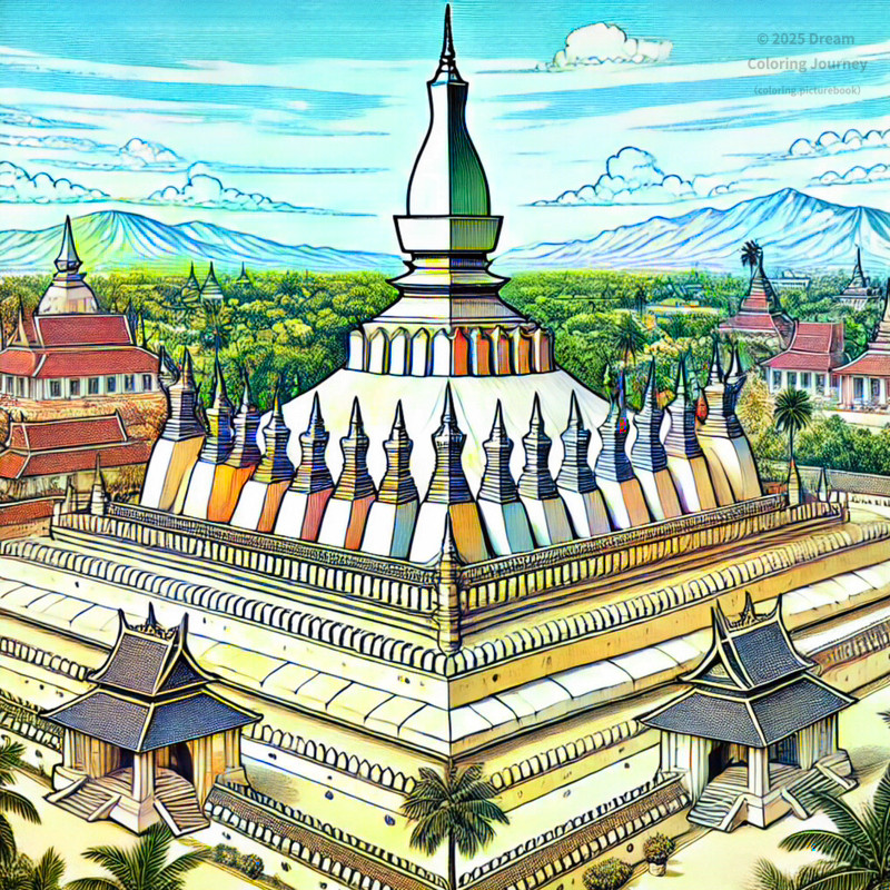 4. Pha That Luang (Vientiane)