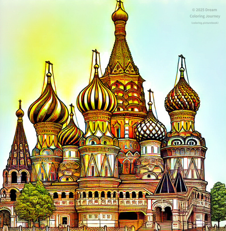 6. Saint Basil's Cathedral (Russia)