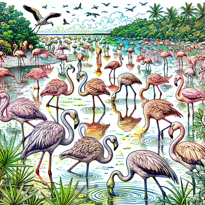 23. Inagua Flamingos