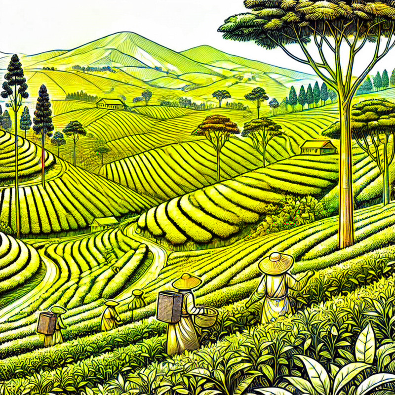 9. Tea Plantations of Kericho