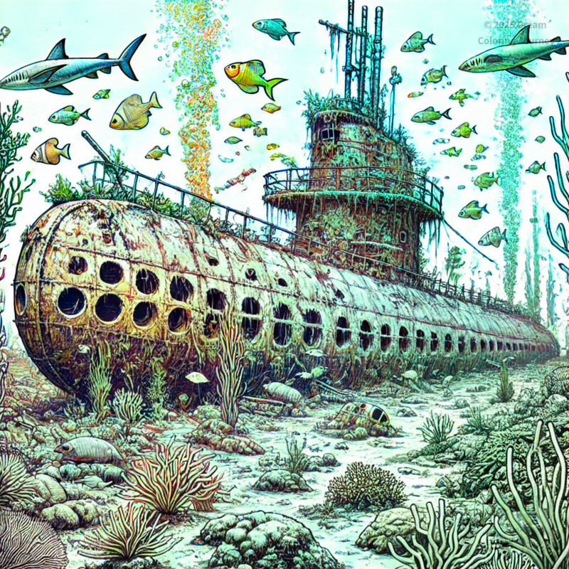 14. WWII Wrecks (sunken ships and aircraft)