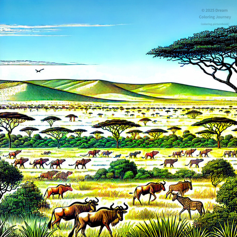 1. Savannah of Maasai Mara National Reserve