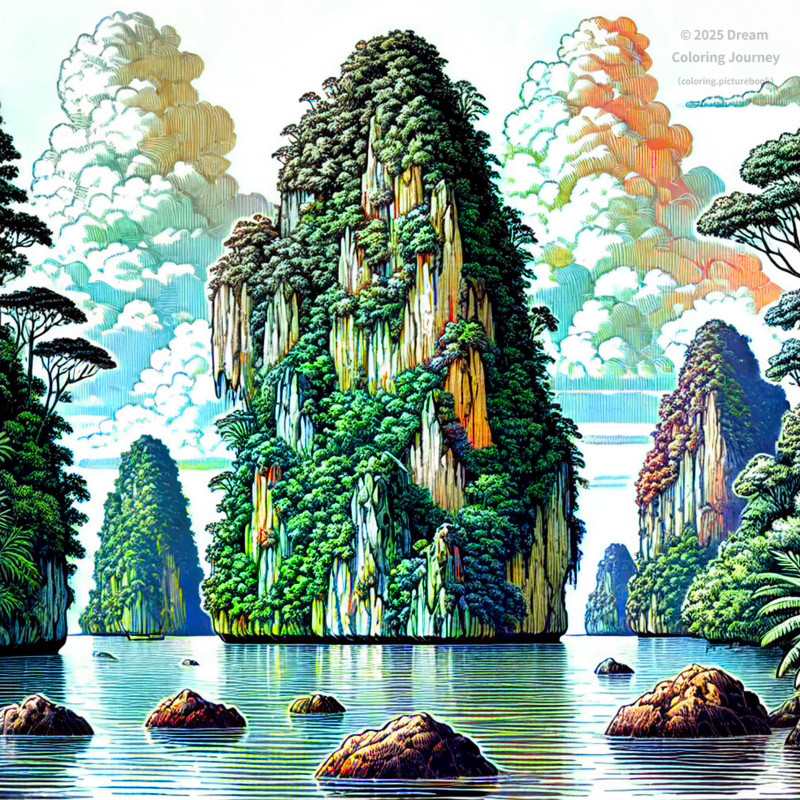 1. Landscapes of the Rock Islands Southern Lagoon 
(UNESCO World Heritage)