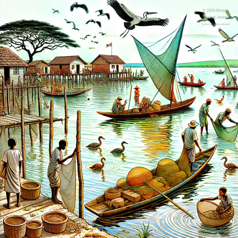23. Fishing Village on the Shores of Lake Victoria