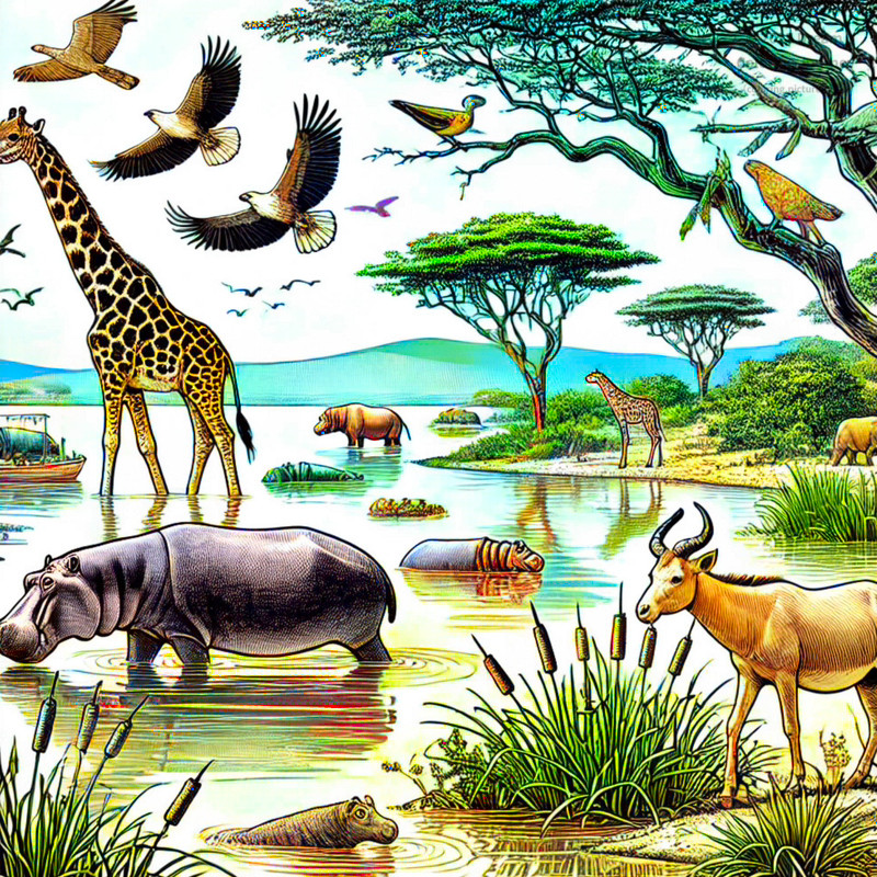 24. Lake Naivasha and Waterside Wildlife