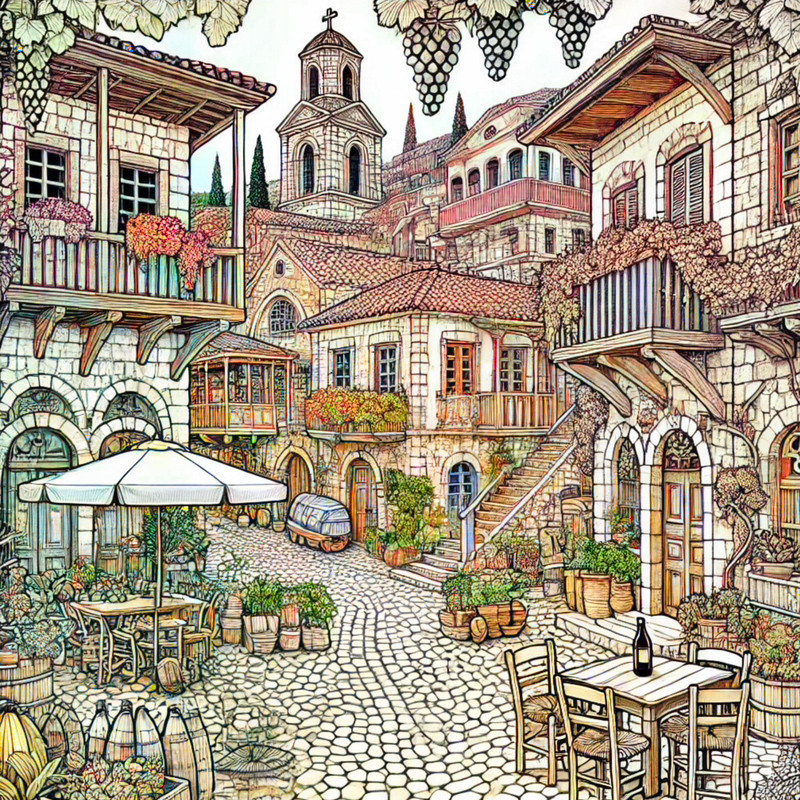 11. Omodos Village