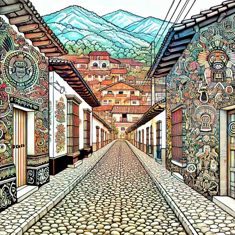 12. San Juan La Laguna Murals