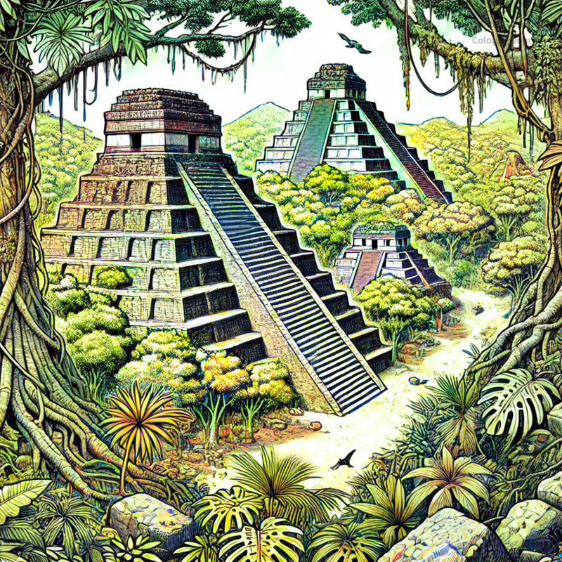 14. El Mirador Ruins (Largest Maya City in the Jungle)