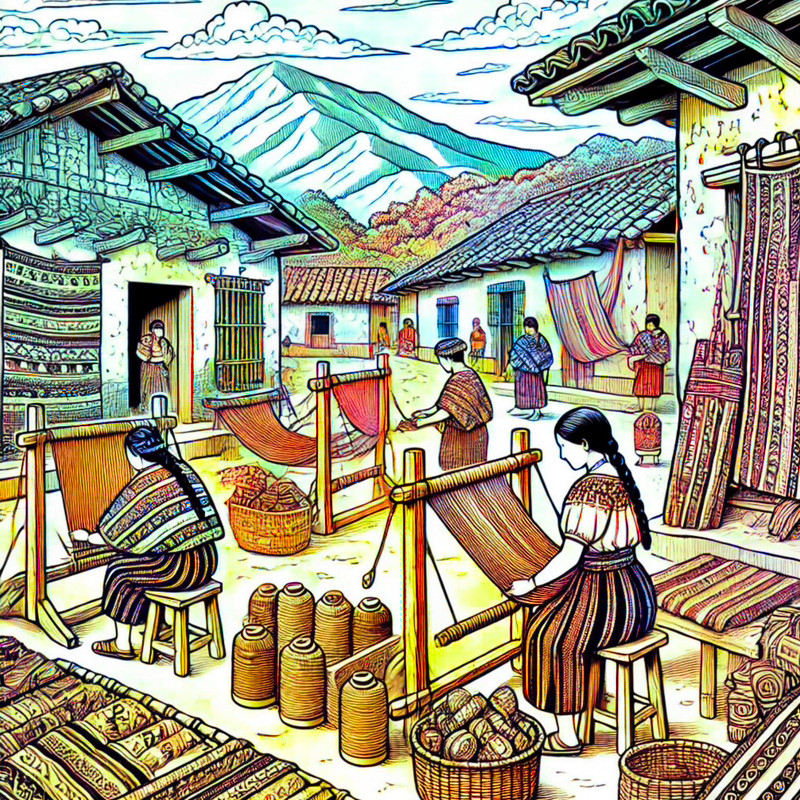 24. Traditional Mayan Weaving Village
(San Antonio Aguas Calientes)