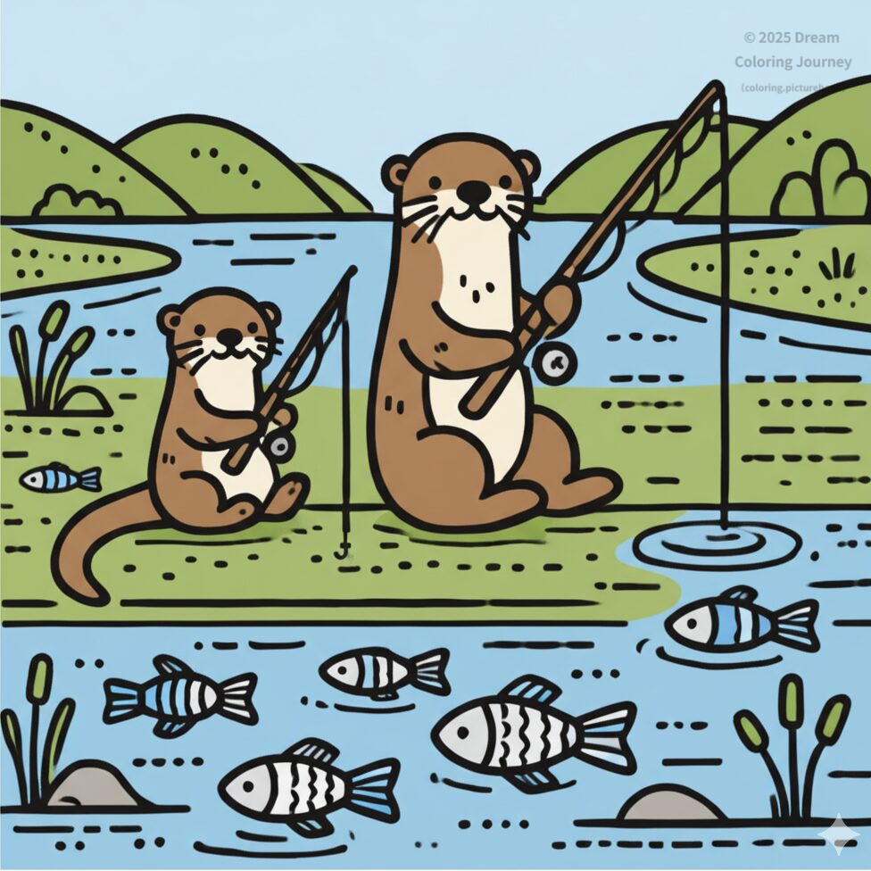 4. Fishing in the River