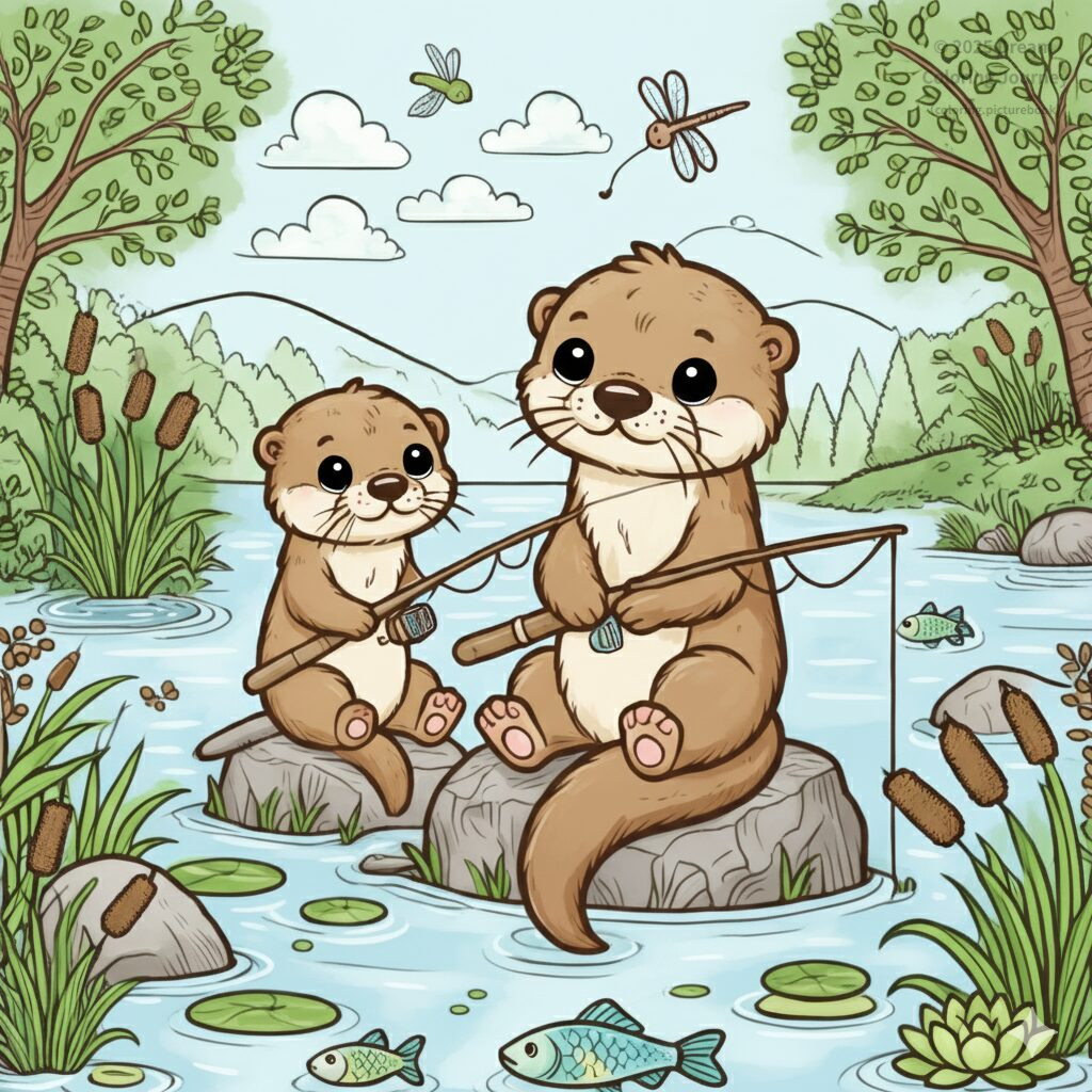 4. Fishing by the River